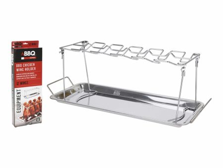 Rack for chicken wings BBQ Collection Stainless steel For Cheap