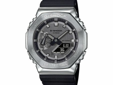 Men s Watch Casio G-Shock GM-2100-1AER Black (Ø 40 mm) Supply