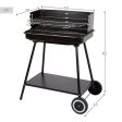 Barbecue Portable Aktive Stainless steel Steel 55 x 82 x 43 cm For Discount