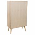 Shoe cupboard Alexandra House Living Natural Grille 120 x 32 x 70 cm Supply