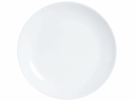 Dessert dish Luminarc Diwali White Glass 19 cm (24 Units) Online now