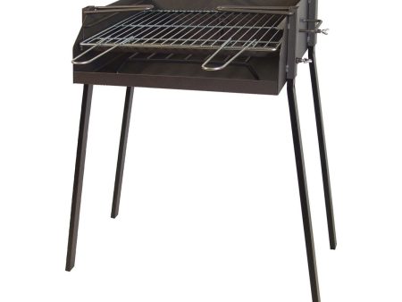 Charcoal Barbecue with Stand Imex el Zorro Black Metal 50 x 40 x 75 cm Hot on Sale