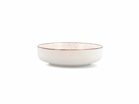 Deep Plate Quid Duna Beige Ceramic 18,5 x 5,3 cm (6 Units) Hot on Sale