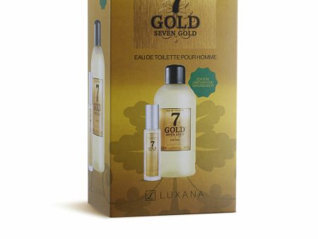 Men s Perfume Set Luxana Seven Gold 2 Pieces Online