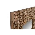 Wall mirror Home ESPRIT Brown Modern 91 x 4 x 183 cm Online now