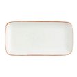 Serving Platter Ariane Terra Rectangular Ceramic Beige (28 x 14 cm) (6 Units) Online Sale