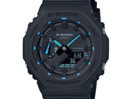 Men s Watch Casio G-Shock GA-2100-1A2ER Digital Analogue Black Sale