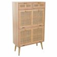 Shoe cupboard Alexandra House Living Natural Grille 120 x 32 x 70 cm Supply