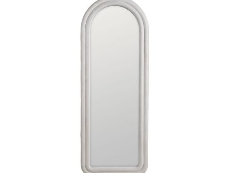 Wall mirror White 60,5 X 4 X 160 CM Online now