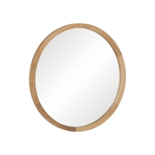 Wall mirror Natural 60 x 4 x 60 cm Cheap