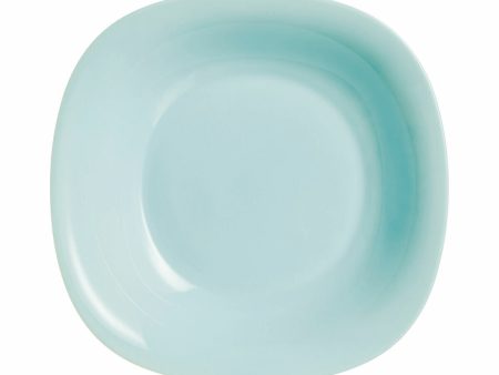 Deep Plate Luminarc Carine Turquesa Turquoise Glass Ø 21 cm (24 Units) Cheap