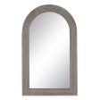 Wall mirror White Natural Vertical 64,8 x 3,8 x 108 cm Supply