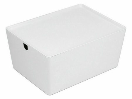 Stackable Organising Box Confortime With lid (Refurbished A) Discount