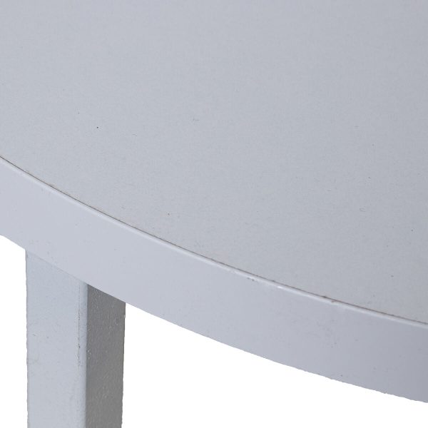 Set of 3 tables Alexandra House Living White Grey Wood Online Sale