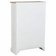 Shoe cupboard Alexandra House Living White Brown 33 x 120 x 80 cm Supply