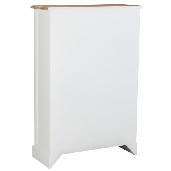 Shoe cupboard Alexandra House Living White Brown 33 x 120 x 80 cm Supply