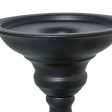 Candle Holder Alexandra House Living Black Metal 9 x 18 x 9 cm on Sale