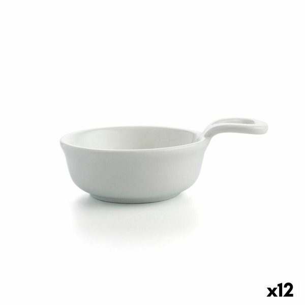 Bowl Quid Select Mini Ceramic White 8,5 cm (12 Units) Supply