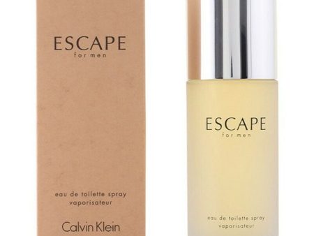 Men s Perfume Calvin Klein EDT 100 ml Escape For Men Supply