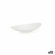 Deep Plate Quid Select Oval White Plastic 18 x 10,5 x 3 cm (12 Units) Online Hot Sale