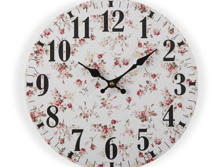 Wall Clock Versa Maggie Wood (4 x 29 x 29 cm) Online