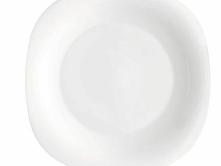 Dessert dish Bormioli Rocco Parma White Glass (24 Units) Sale