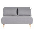 Sofabed Home ESPRIT Natural Light grey 120 x 91 x 78 cm For Sale