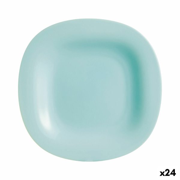 Dessert dish Luminarc Carine Turquoise Glass (19 cm) (24 Units) Online Hot Sale