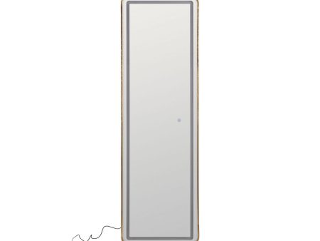 Wall mirror Golden Mirror 50 X 3 X 160 CM For Discount