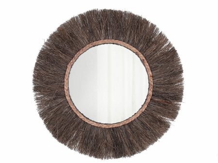 Wall mirror Vinthera Moa Rattan Natural (4 Units) Discount