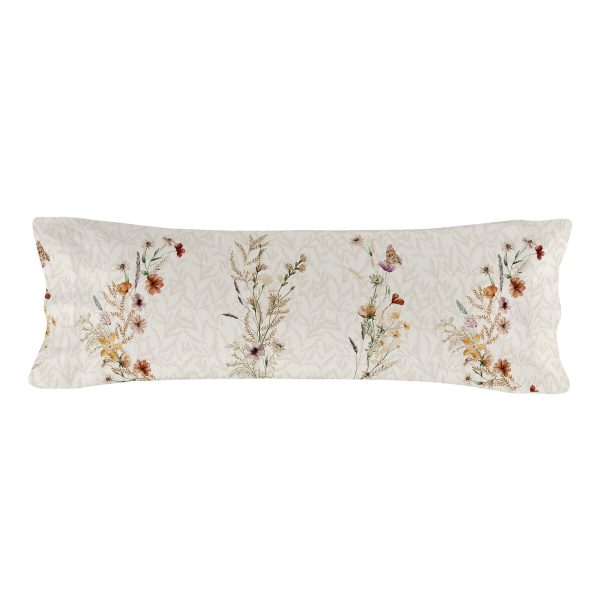 Pillowcase HappyFriday Wild flowers Multicolour 45 x 110 cm For Sale