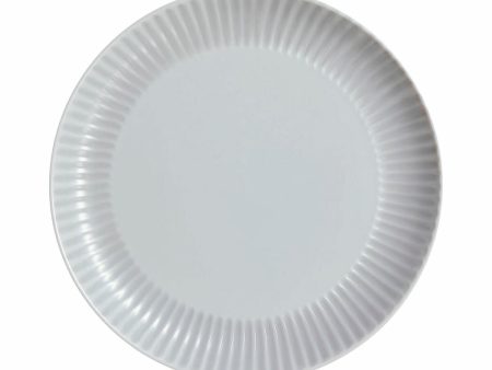 Flat Plate Luminarc Cottage Grey Glass 25 cm (24 Units) For Sale