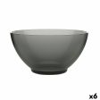 Bowl Luminarc Alba Grey Glass 500 ml (6 Units) Hot on Sale