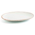 Serving Platter Ariane Terra Oval Ceramic Beige (Ø 26 cm) (12 Units) For Discount