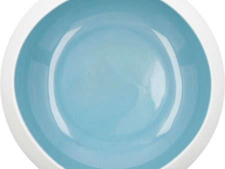 Bowl Ariane Organic Ceramic Blue (16 cm) (6 Units) For Cheap