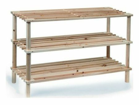 Shoe Rack Confortime Wood (3 shelves) on Sale