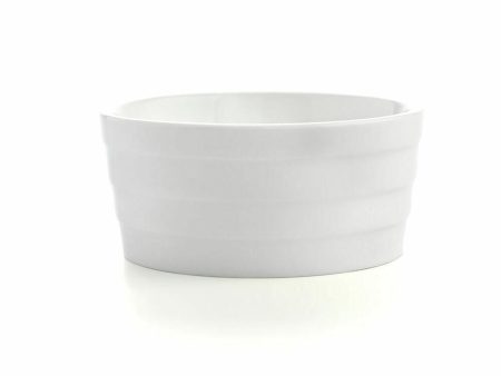 Bowl Quid Select Ceramic White (7,7 cm) (6 Units) Online