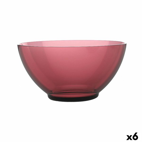 Bowl Luminarc Alba Terracotta Glass 500 ml (6 Units) Supply