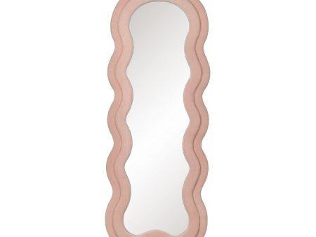 Wall mirror Pink Vertical 60 x 4 x 160 cm Fashion