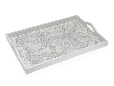 Tray Versa Palm tree MDF Wood 30 x 5 x 45 cm For Discount