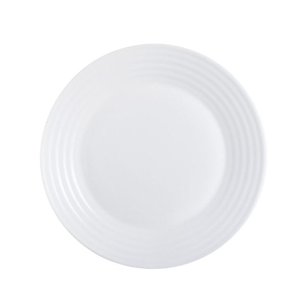 Dessert dish Luminarc Harena White Glass (19 cm) (24 Units) Sale