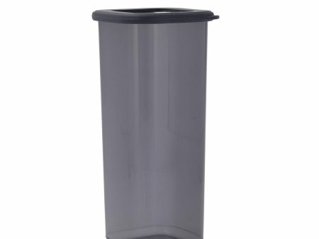 Tin Quid City With lid 1,75 L Grey Plastic (12 Units) Hot on Sale