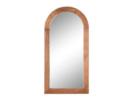 Wall mirror Home ESPRIT Brown Urban 76 x 3 x 152 cm Supply