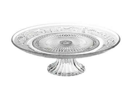 Cake Stand Home Style New Baroc Transparent Ø 33 cm (6 Units) Fashion