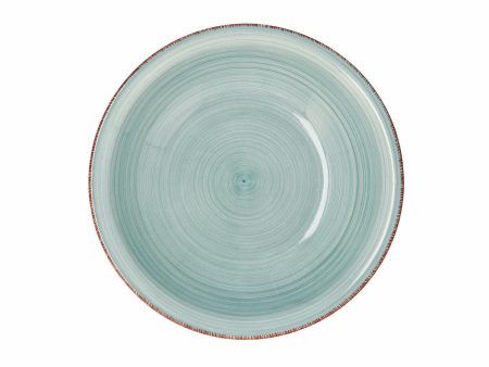 Deep Plate Quid Vita Aqua Ceramic Ø 21,5 cm (12 Units) Cheap