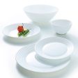 Dessert dish Luminarc Harena White Glass (19 cm) (24 Units) Sale