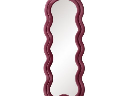 Wall mirror Maroon Vertical 60 x 4 x 160 cm Sale