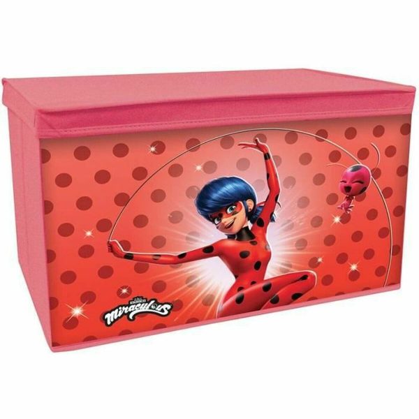 Box Fun House Miraculous Red 55,5 x 34,5 x 34 cm Online