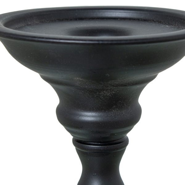 Candle Holder Alexandra House Living Black Metal 9 x 25 x 9 cm Online