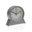 Alarm Clock Versa Franki Grey Plastic 4,4 x 14,5 x 13,7 cm Cheap